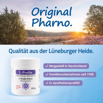 L-Prolin-pulver-125g Etikett